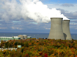 Aerial view of Perry Nuclear Power Plant Unit 1