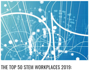 Top STEM Workplaces, winds of Changes Magazine, 2019 Award