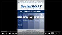 thumbnail of opening frame of NRC Be riskSMART Team video