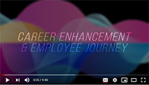 thumbnail of opening frame of NRC Behind-the-Scenes: Career Enhancement and Employee Journey Teams video