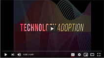 thumbnail of opening frame of NRC Technology Adoption video