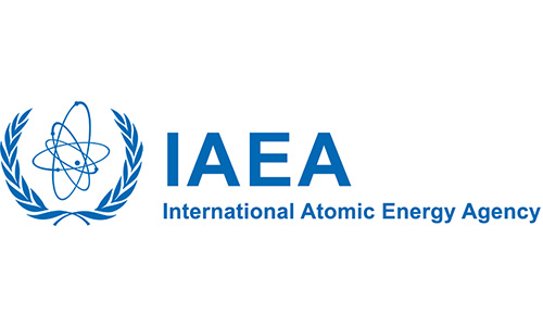 International Atomic Energy Agency logo with IAEA to the right of the logo