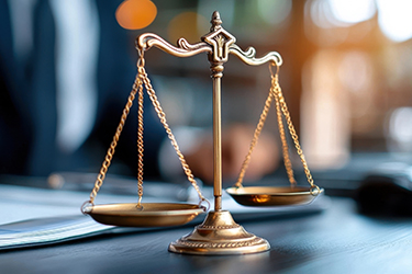 Image of scales of justice