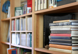 Representative photo of books on shelves