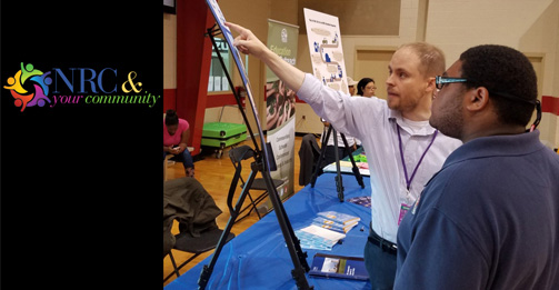 Brian Parks, resident inspector at the River Bend nuclear power plant, discusses how a plant works and how the NRC does its job as part of the LA STEM Expo, in Baton Rouge, La.