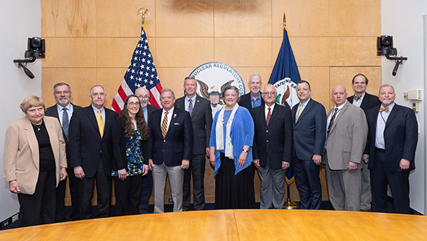 Members pictured from left to right, top to bottom: Dr. John F. Angle, Dr. Michael D. O'Hara, Ms. Melissa Martin, Mr. Josh Mailman, Dr. Richard Harvey, Mr. Richard Green, Ms. Megan Shober, Ms. Rebecca Allen, Dr. Michael R. Folkert, Dr. Andrew Einstein, Dr. Darlene Metter, Dr. Hossein Jadvar, and Dr. Harvey Wolkov.