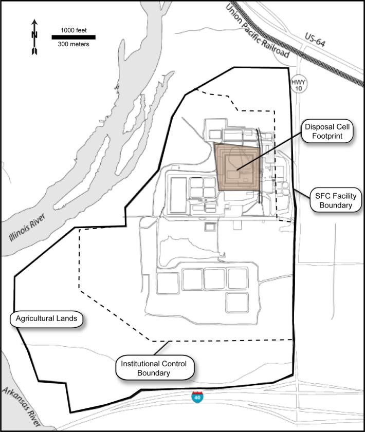 Figure 2: Sequoyah Fuels Facility Site Layout