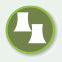icon/hyperlink for: Plant-by-Plant Summaries, consisting of a green circle with light green outline and in the center, two stagered white shapes of a nuclear reactor cooling tower