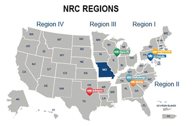 NRC Regions