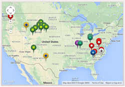 Nuclear Materials Facilities (by location or name)