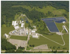 Aerial Photograph of the West Valley Demonstration Project (WVDP) In New York