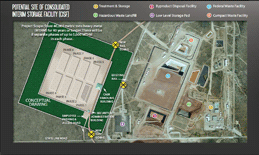 image Map Application for a Consolidated Interim Spent Fuel Storage Facility for Interim Storage Partners