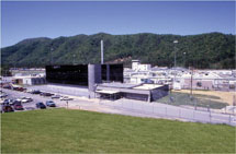 Photograph of the Nuclear Fuel Services Facility