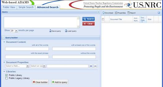 Develop an Advanced Search