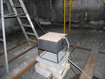 Inside Bunker, Burner Under Test Cell (view-2)