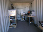 Control Panels for Insulation Resistance Measurement System (Foreground) and Surrogate Circuit Diagnostic Unit (Background)