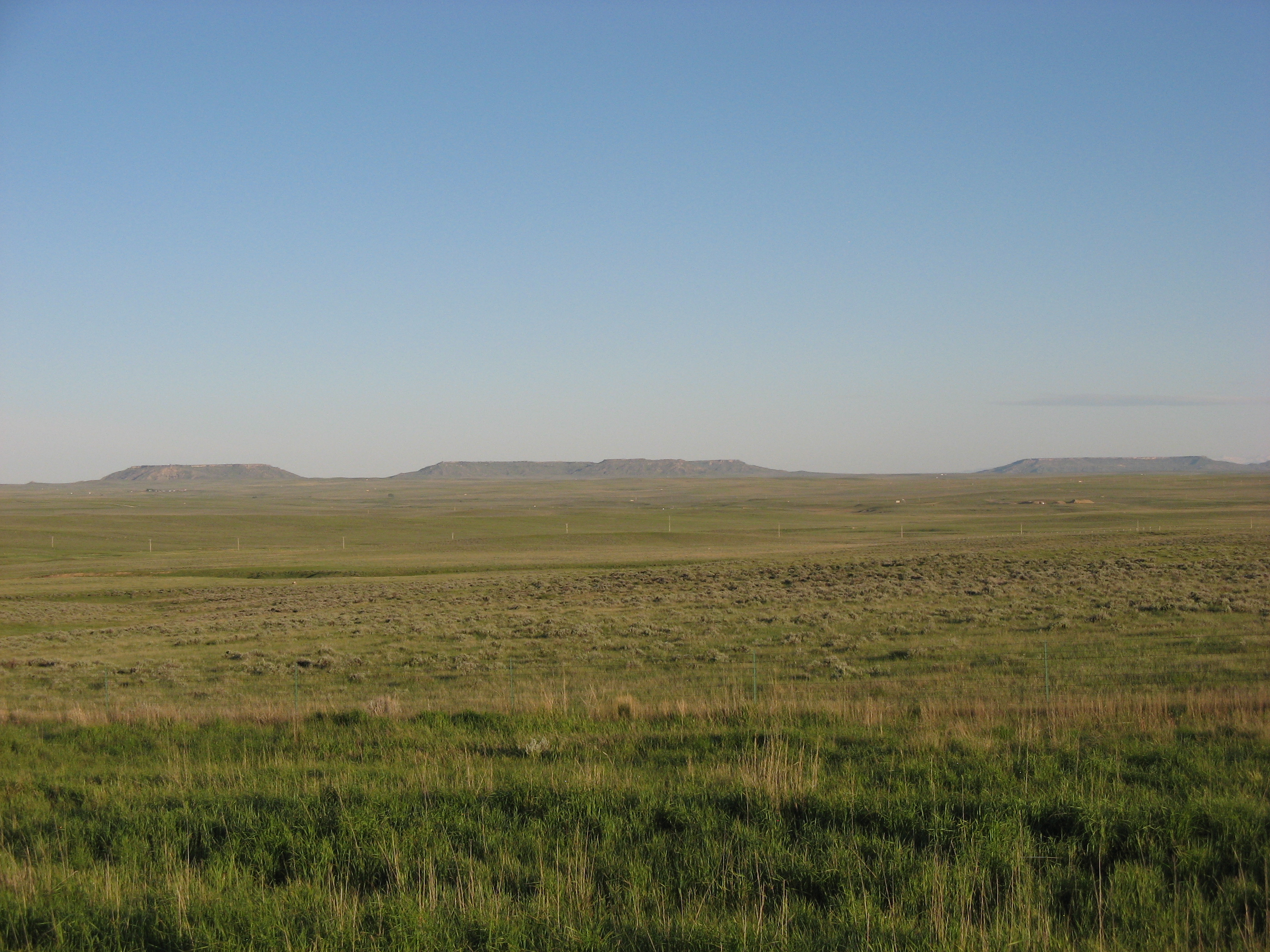 Photograph of the Reno Creek Uranium Recover Facility in Campbell Co., WY