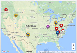 Location of licensed fuel cycle facilities photo