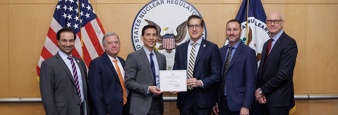NRC Commission with EDO Mike King
