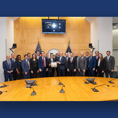Group image of the TerraPower signing ceremony