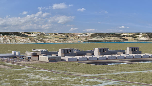 Artist rendering of Cascade Advanced Energy Facility