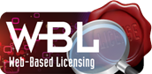 WBL Web Based Licensing login image