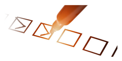 checkbox and pen