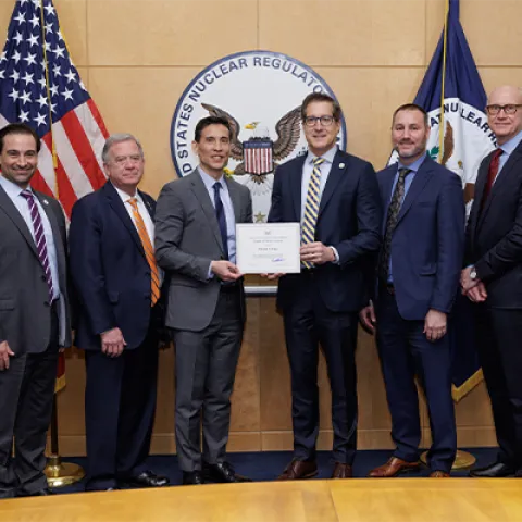 NRC Commission with EDO Mike King