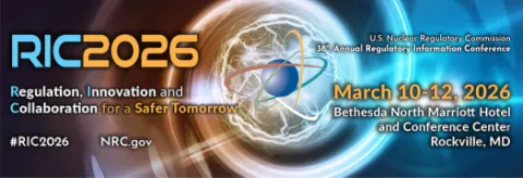 RIC Banner for the year of 2026, showing dates March 10 through the 12th of 2026.