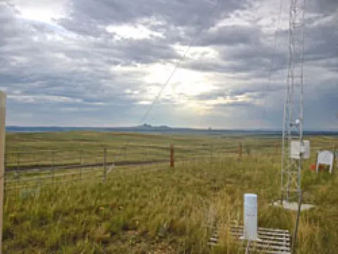 Photograph of the Ross Uranium Recovery Site in Crook County, Wyoming